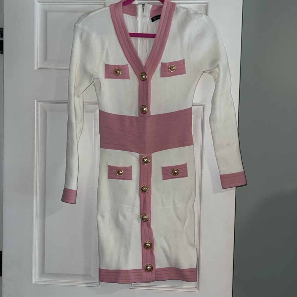 Bella Barnett Versace styled look alike dress.